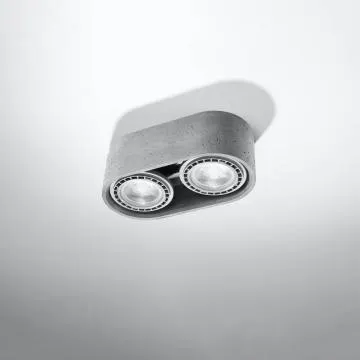 Plafon BASIC 2 betonowy
