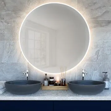Lustro łazienkowe RUBINO 50 z oświetleniem LED
