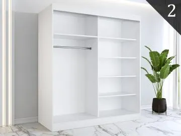 Korpus szafy MODUO COMFORT 180 biały mat
