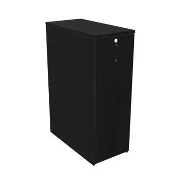Szafka na dokumenty EASY SPACE 40cm prawa/lewa czarna grafitowa wysuwana