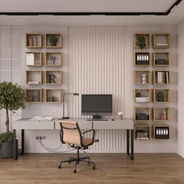 Zestaw 4 półek TUTTI dąb artisan