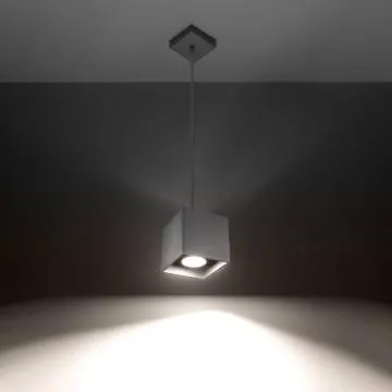 Lampa wisząca QUAD 1 szara