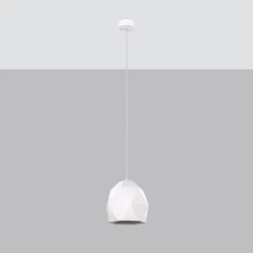 Lampa wisząca MINT ceramiczna biała