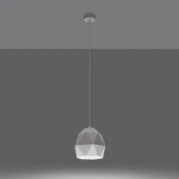 Lampa wisząca MINT ceramiczna biała