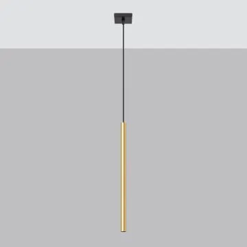Lampa wisząca PASTELO 1 złoty połysk