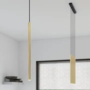 Lampa wisząca PASTELO 3P złoty połysk