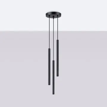 Lampa wisząca ARCHE 3P czarna