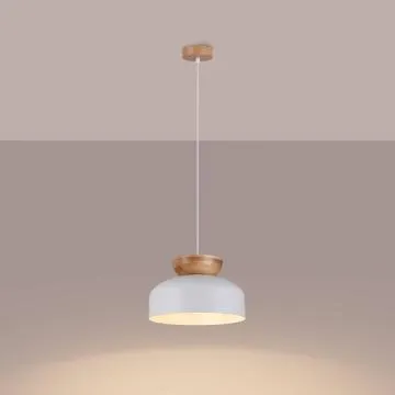 Lampa wisząca MARION biała