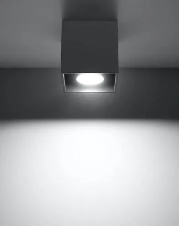 Plafon QUAD 1 antracyt