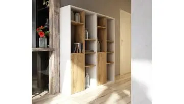 Łóżko młodzieżowe AURA 2 90x200 czarne z tapicerowanym panelem L i szufladą