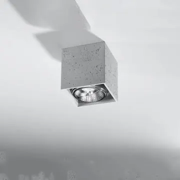 Plafon VALDE 140 betonowy