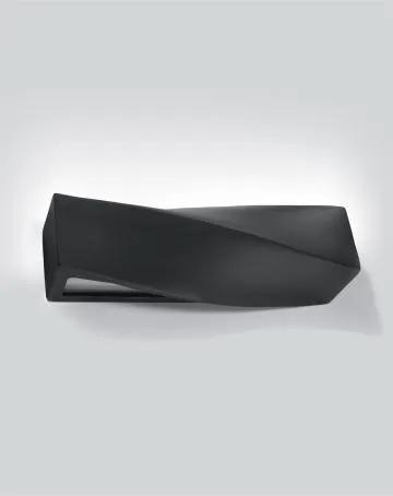 Kinkiet ceramiczny SIGMA czarny