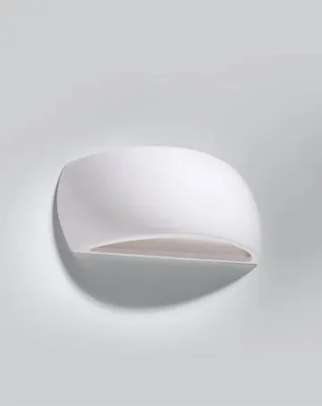 Kinkiet ceramiczny PONTIUS biały