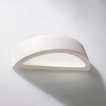 Kinkiet ceramiczny ATENA biały