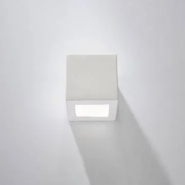 Kinkiet ceramiczny LEO biały