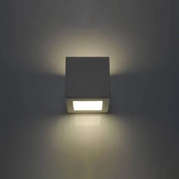 Kinkiet ceramiczny LEO biały