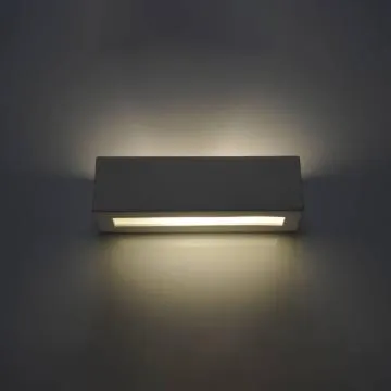 Kinkiet ceramiczny VEGA biały