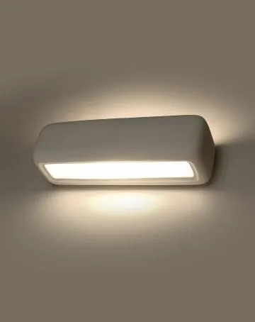Kinkiet ceramiczny SUBANI biały