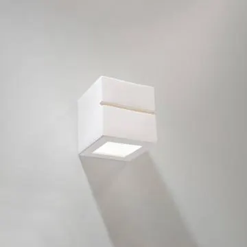 Kinkiet ceramiczny LEO LINE biały