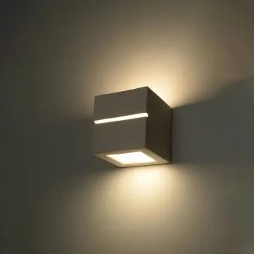 Kinkiet ceramiczny LEO LINE biały