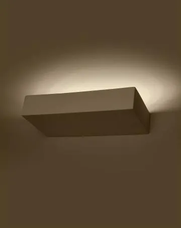 Kinkiet ceramiczny TAUGAN biały