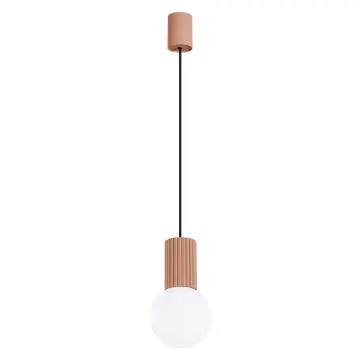 Lampa wisząca HALO 1 mocca ryflowana