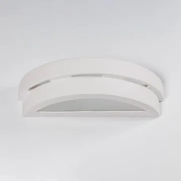 Kinkiet ceramiczny HELIOS biały
