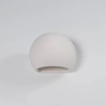 Kinkiet ceramiczny GLOBE biały