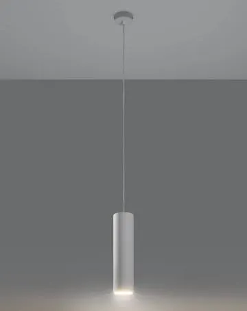 Lampa wisząca NANCY ceramiczna biała