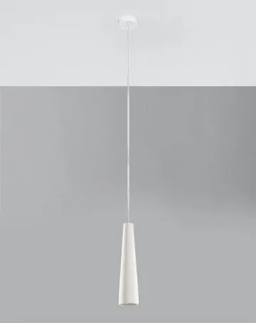 Lampa wisząca ceramiczna ELECTRA biała