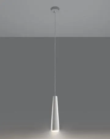 Lampa wisząca ceramiczna ELECTRA biała