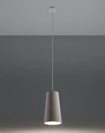 Lampa wisząca ceramiczna GULCAN biała