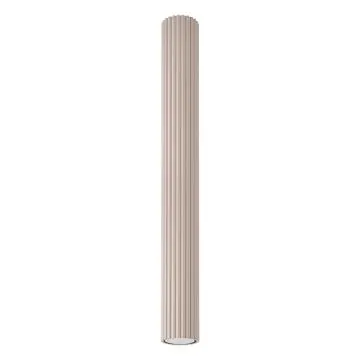 Plafon KARBON 60 taupe ryflowany