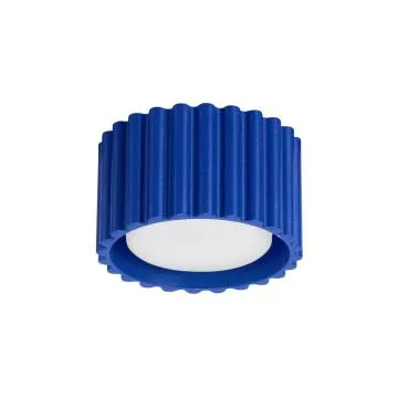 Plafon AURA 1 ultramaryna GX53 ryflowany