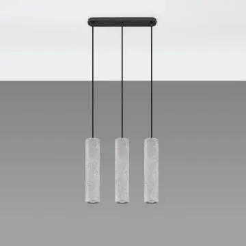 Lampa wisząca LUVO 3 betonowa