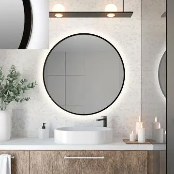 Lustro łazienkowe ZIRCON STANDARD 50 z oświetleniem LED