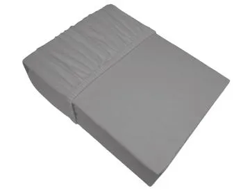 Prześcieradło Jersey z gumką Bielbaw 220x200 stalowe