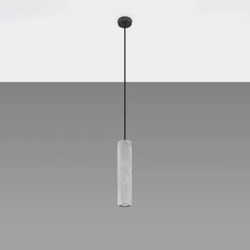 Lampa wisząca LUVO 1 betonowa