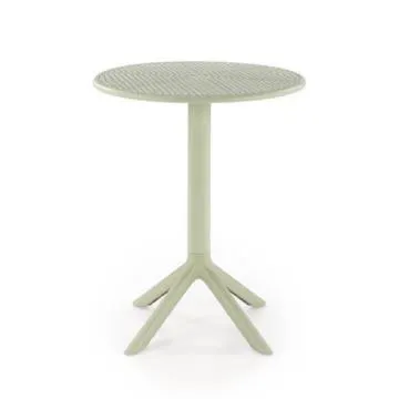 Stolik ogrodowy CALVO 60x60 miętowy z tworzywa PVC