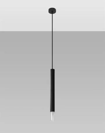 Lampa wisząca WEZYR 1 czarna