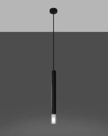Lampa wisząca WEZYR 1 czarna