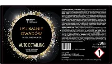 Preparat do usuwania owadów TESS 750ml auto detailing