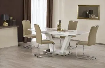 Stół VISION 160(200)x90 biały rozkładany