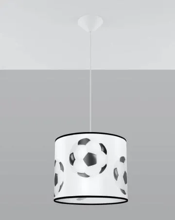 Lampa wisząca PIŁKA A 30 biała