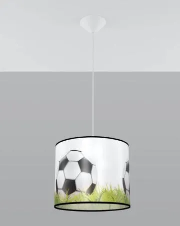 Lampa wisząca PIŁKA C 30 biała
