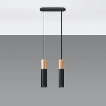 Lampa wisząca PABLO 2 czarna