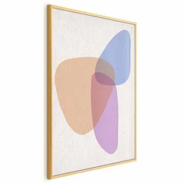 Plakat Część wspólna 60x90 cm z ramą złotą bez marginesu