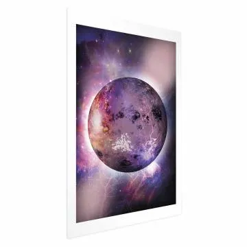 Plakat Nieznana planeta 60x90 cm bez ramy z marginesem