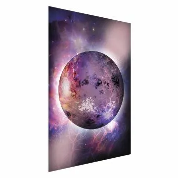 Plakat Nieznana planeta 29,7x42 cm bez ramy bez marginesu