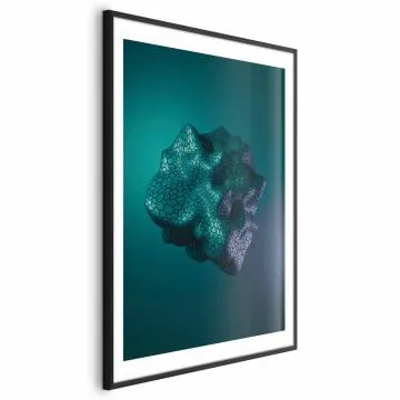 Plakat Gamma 40x60 cm z ramą czarną z marginesem